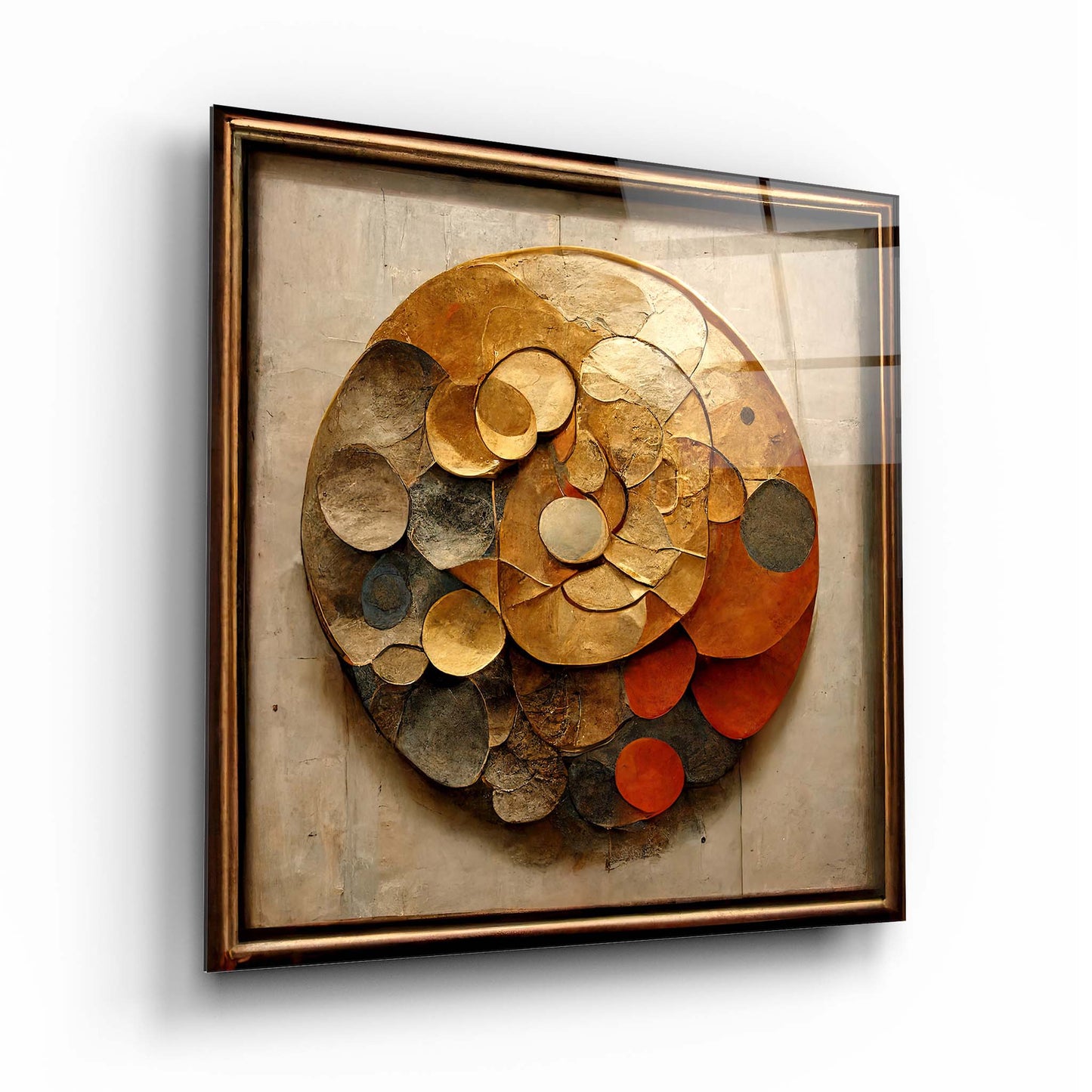 Abstract Glass Wall Art 10