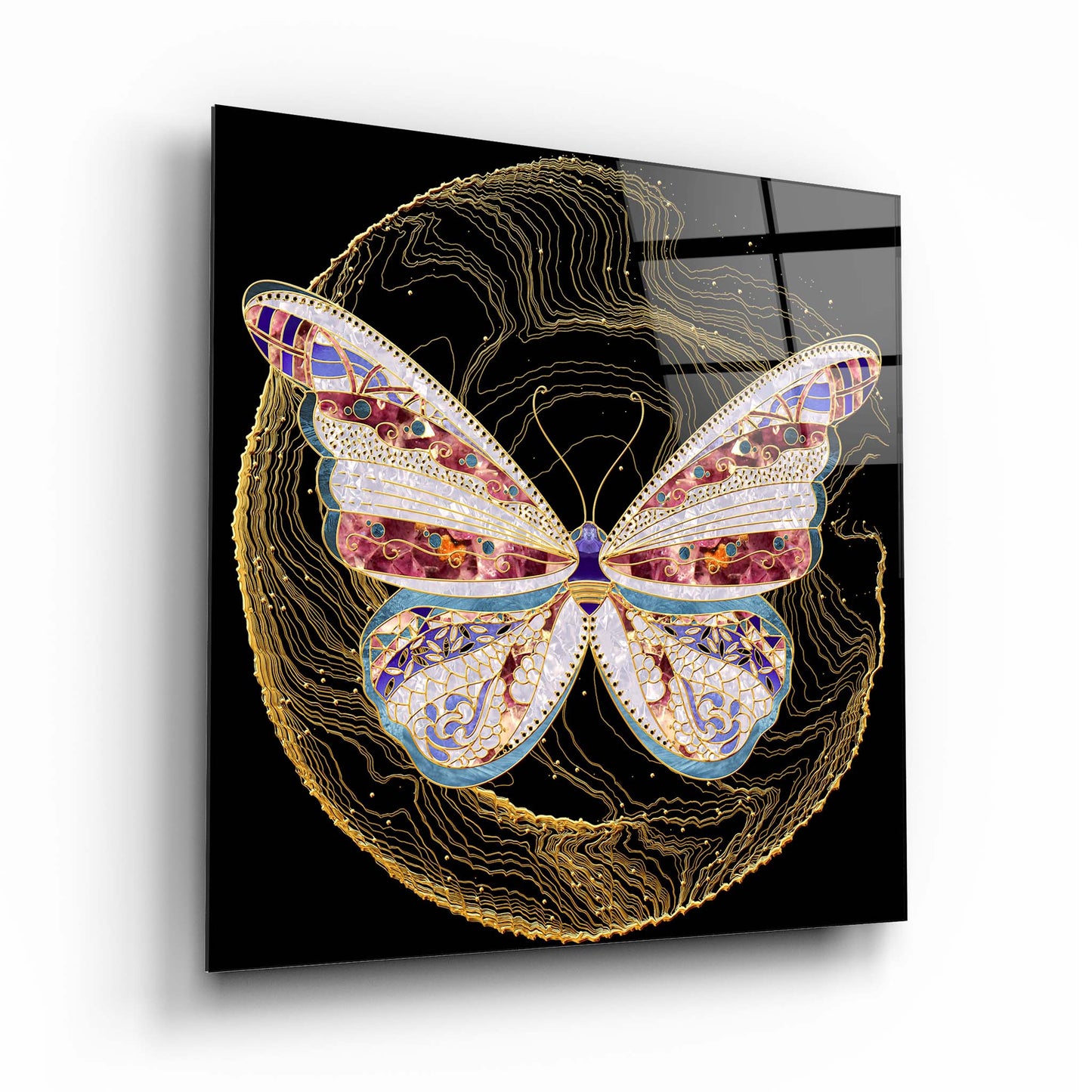 Butterfly Glass Table 4