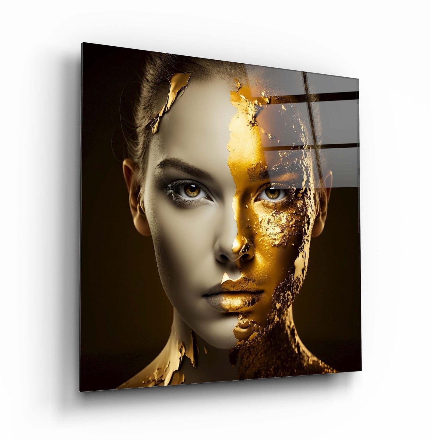 Women's Glass Wall Art