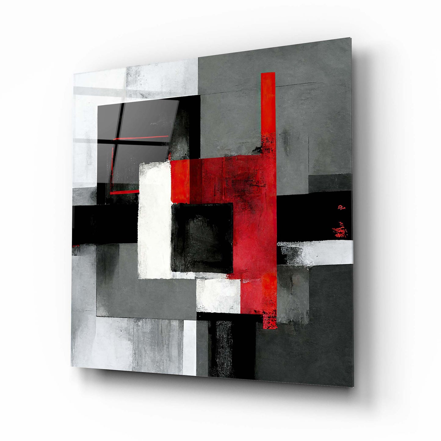 Abstract Glass Wall Art 11