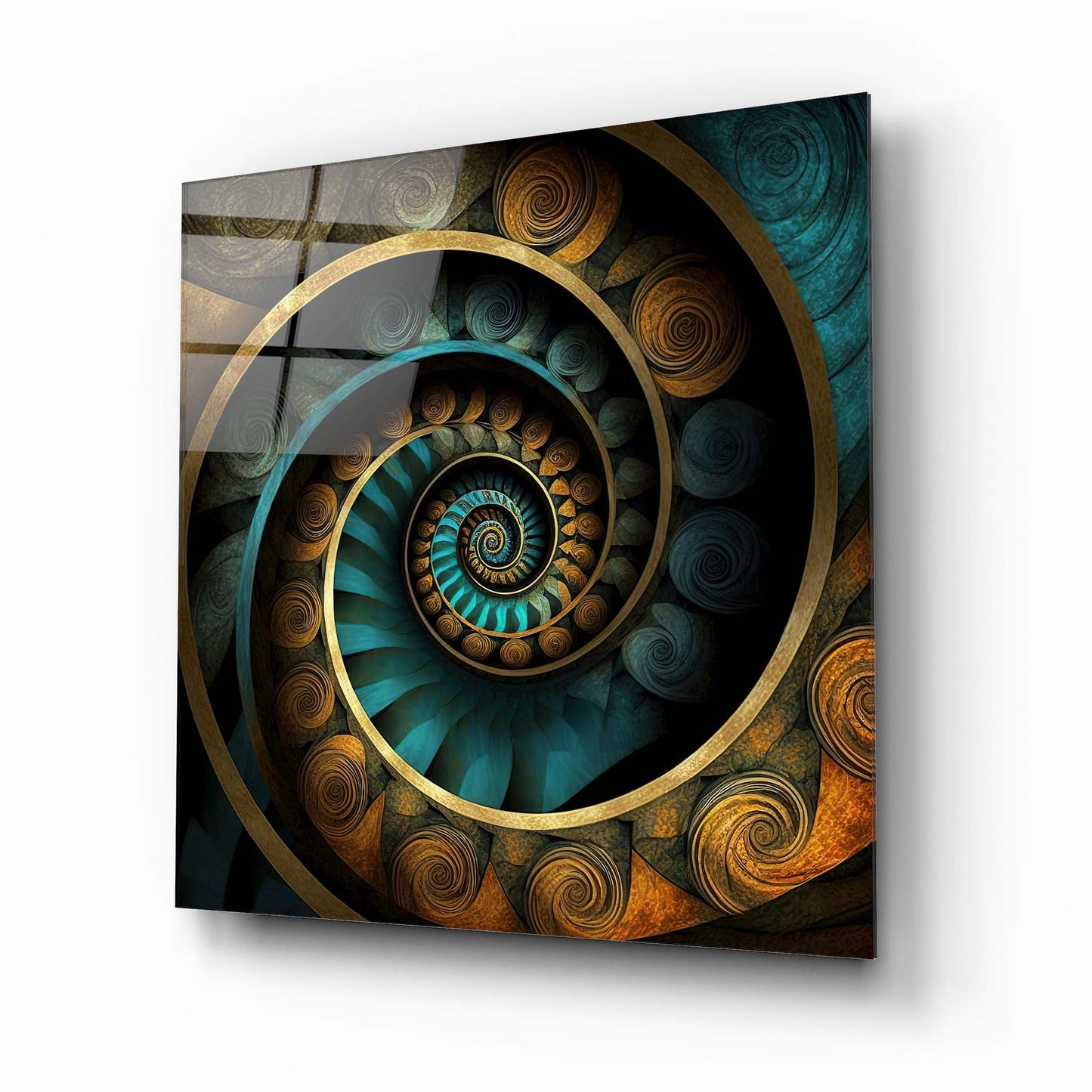 Abstract Glass Wall Art 3