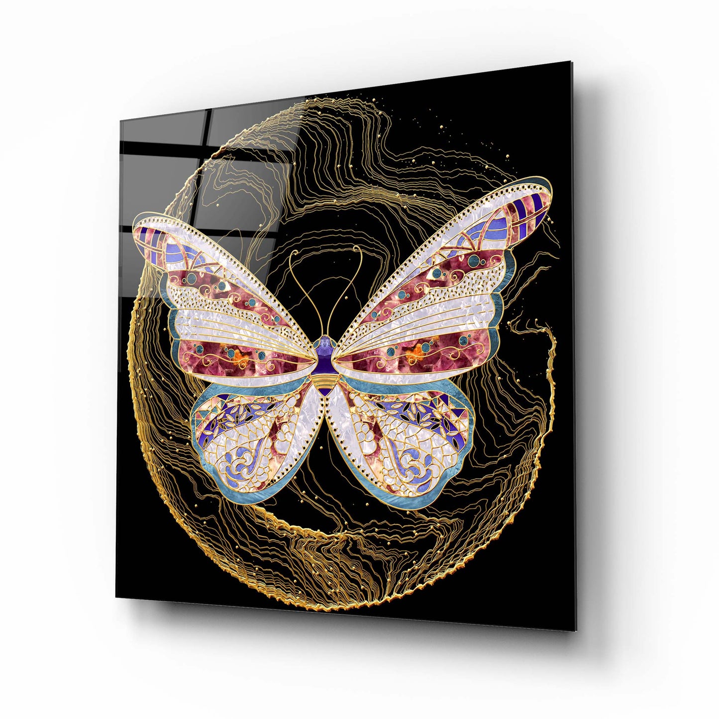 Butterfly Glass Table 4