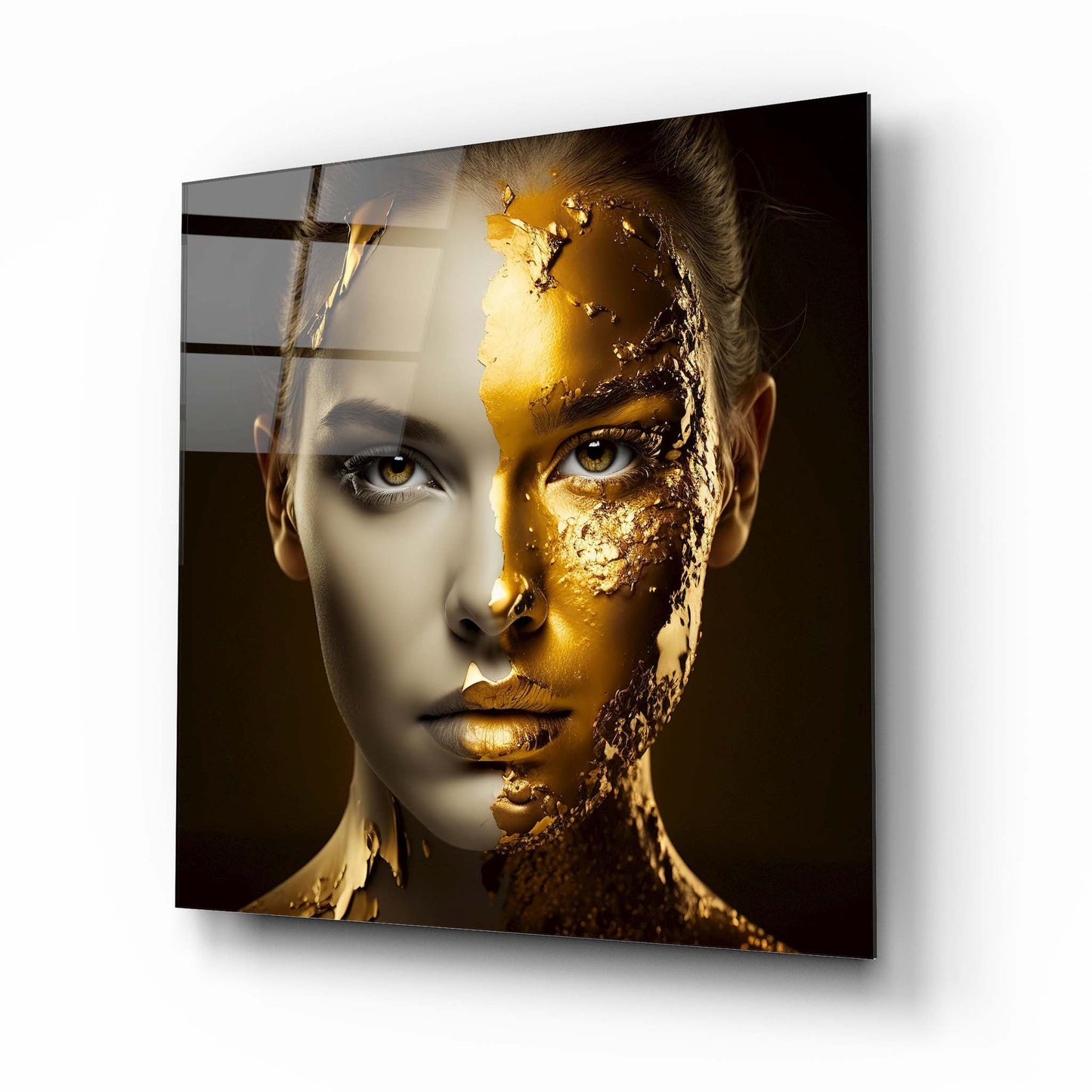 Women's Glass Wall Art