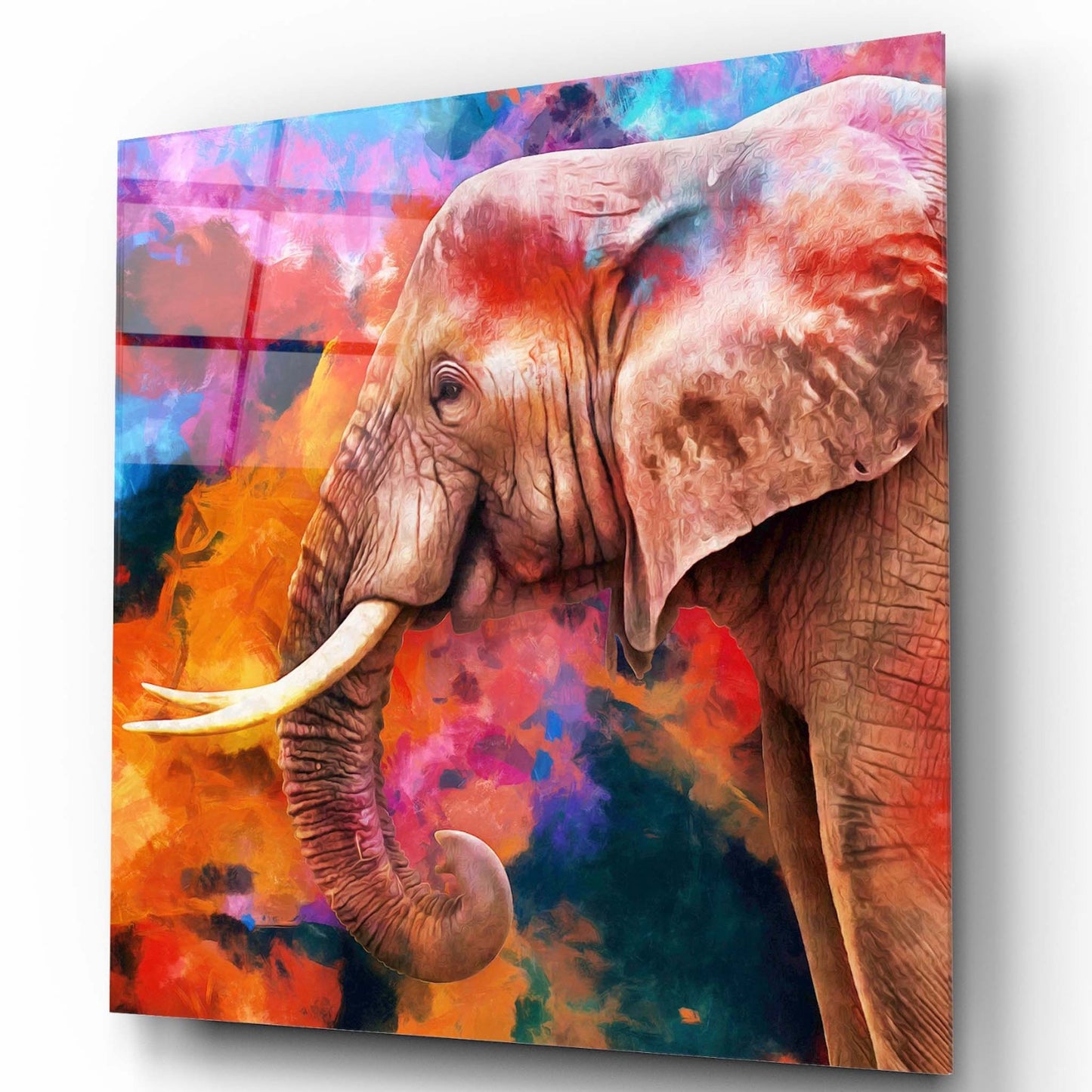 Abstract Patterns Glass Wall Art