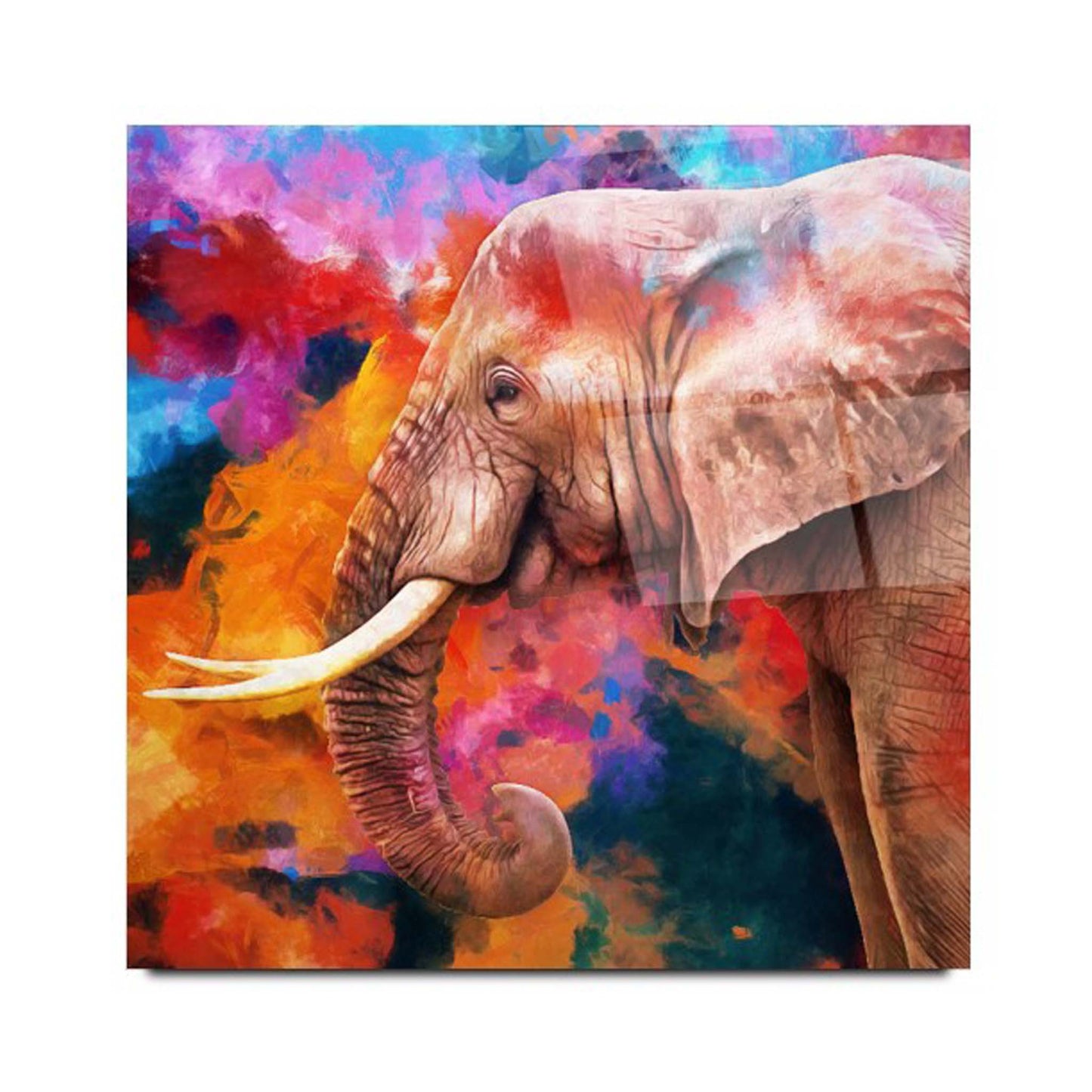 Abstract Patterns Glass Wall Art