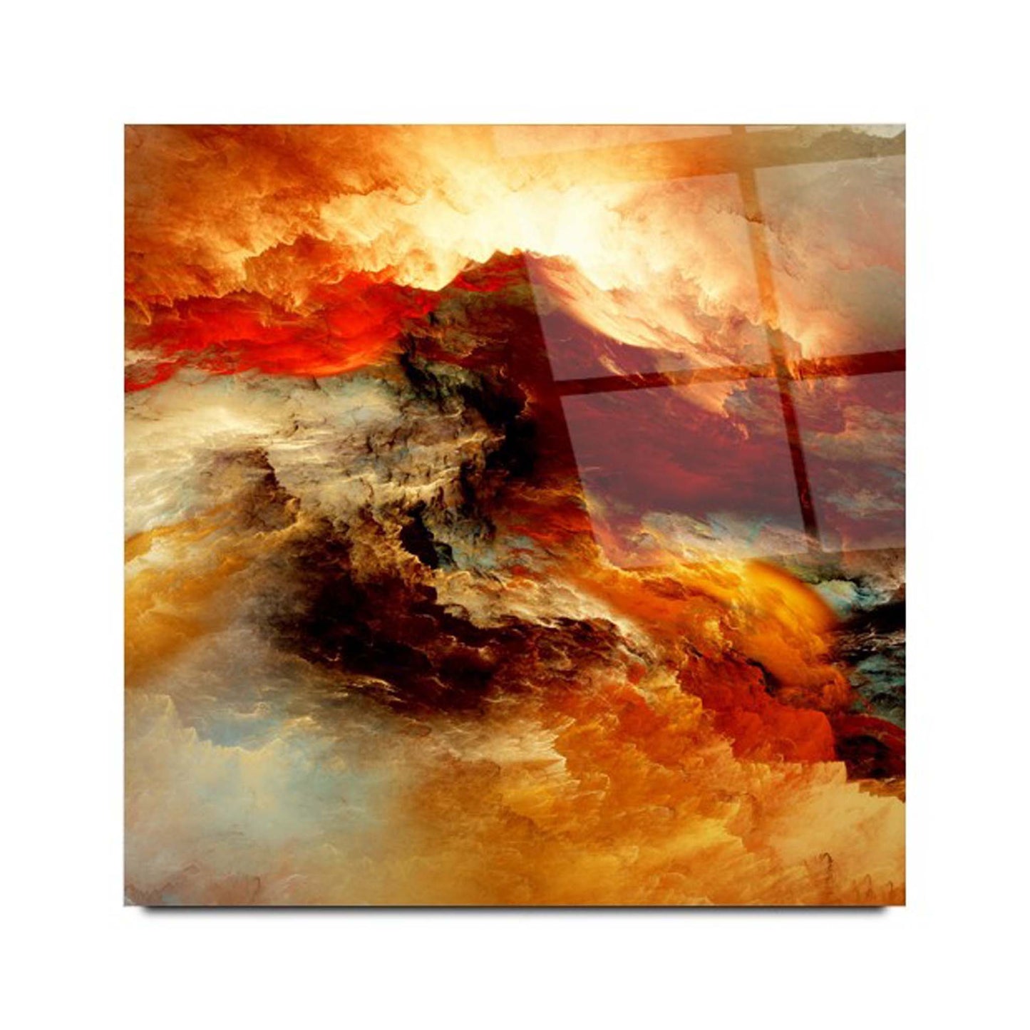 Abstract Glass Wall Art 8