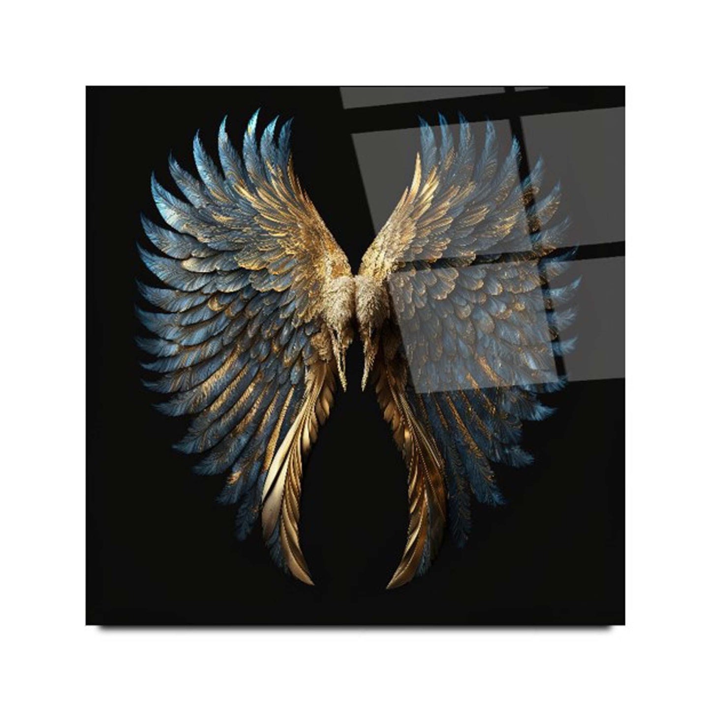 Wing Glass Wall Art 2