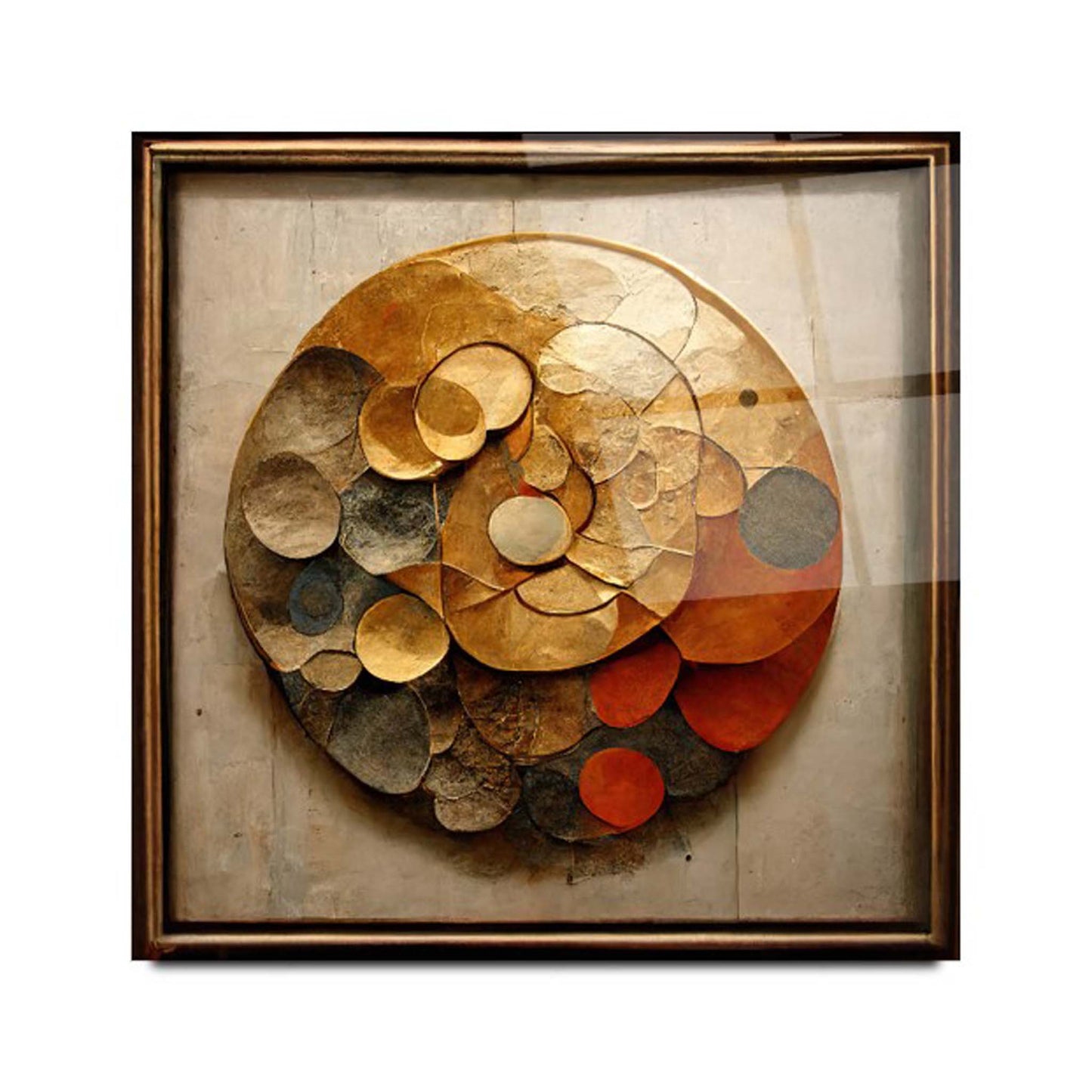 Abstract Glass Wall Art 10