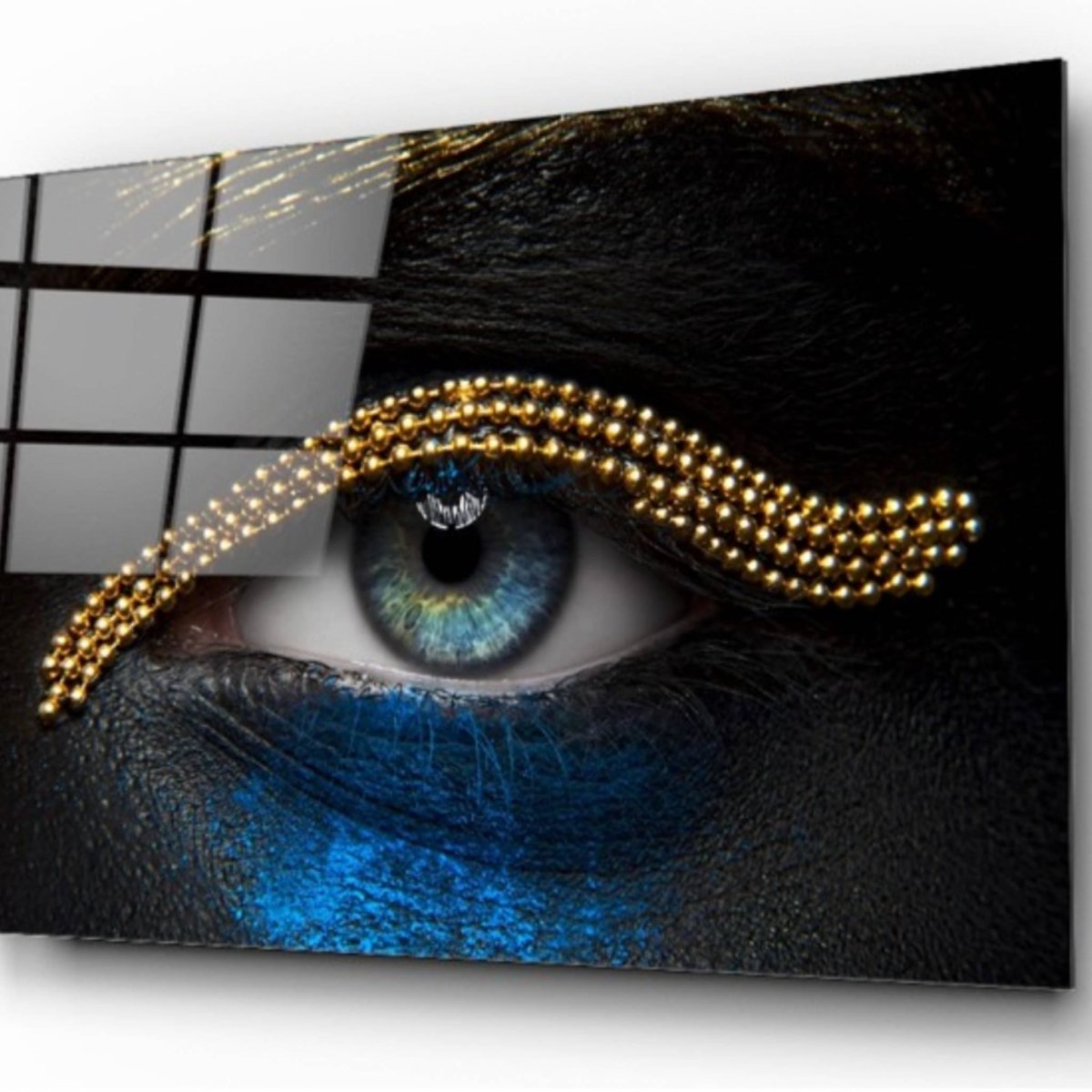 Deep Eye Glass Painting - Artchi