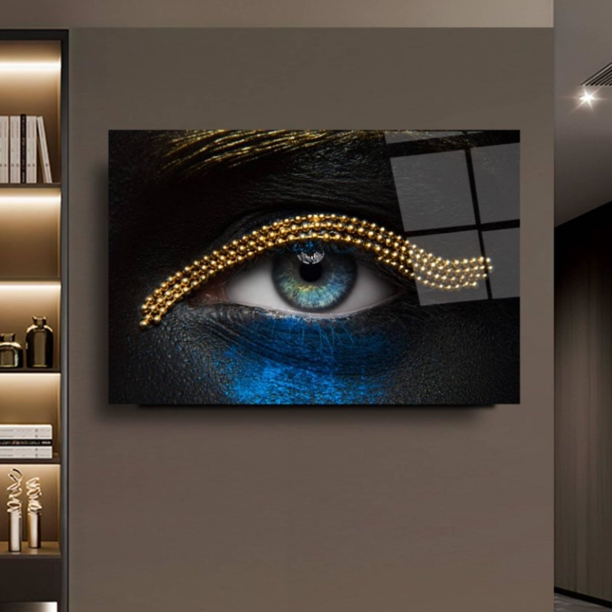 Deep Eye Glass Painting - Artchi