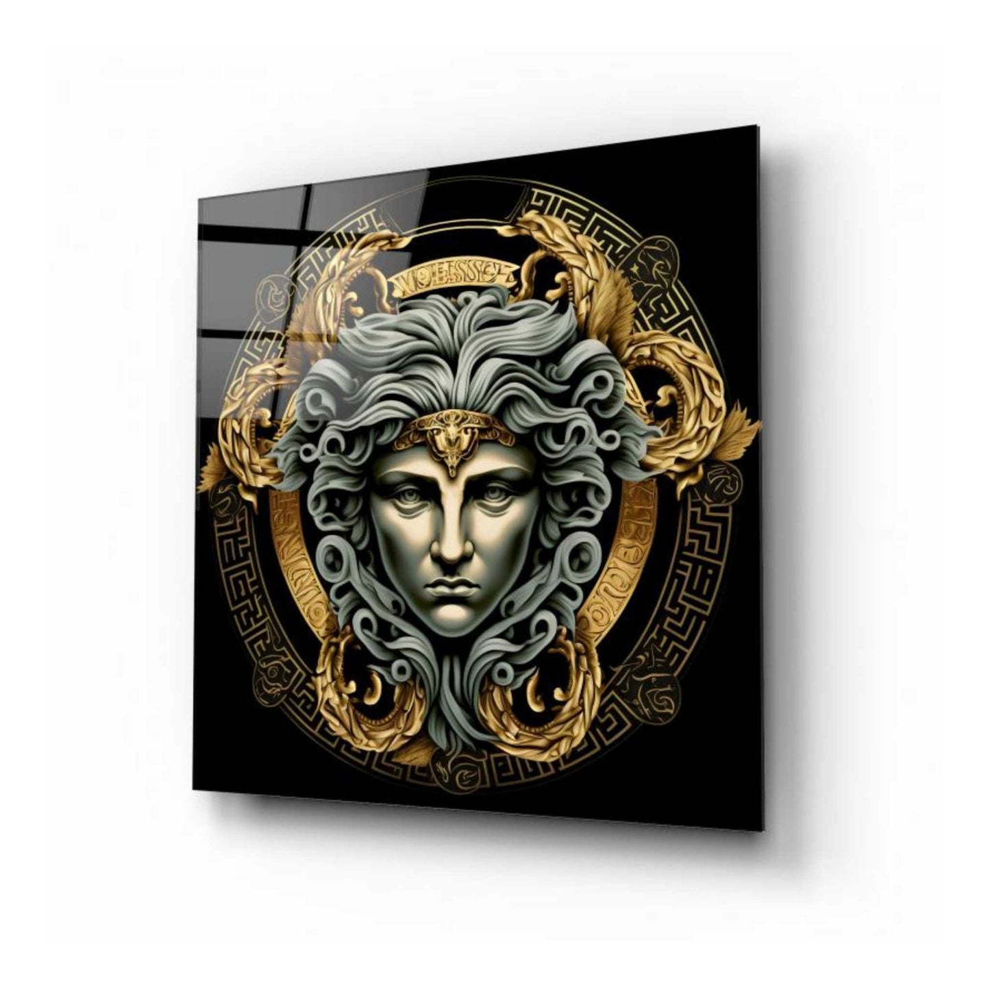 Medusa Glass Wall Art