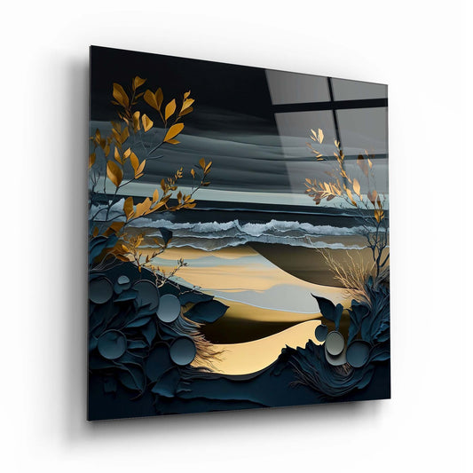 Seascape Glass Wall Art 3