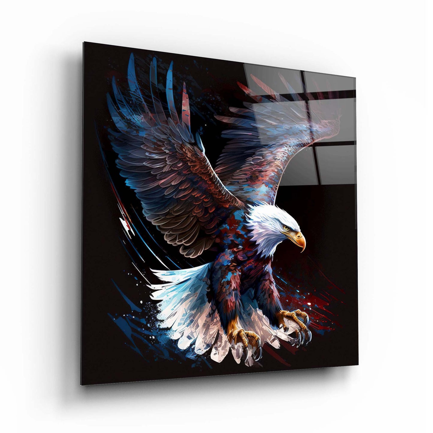 Eagle Glass Wall Art Table 2