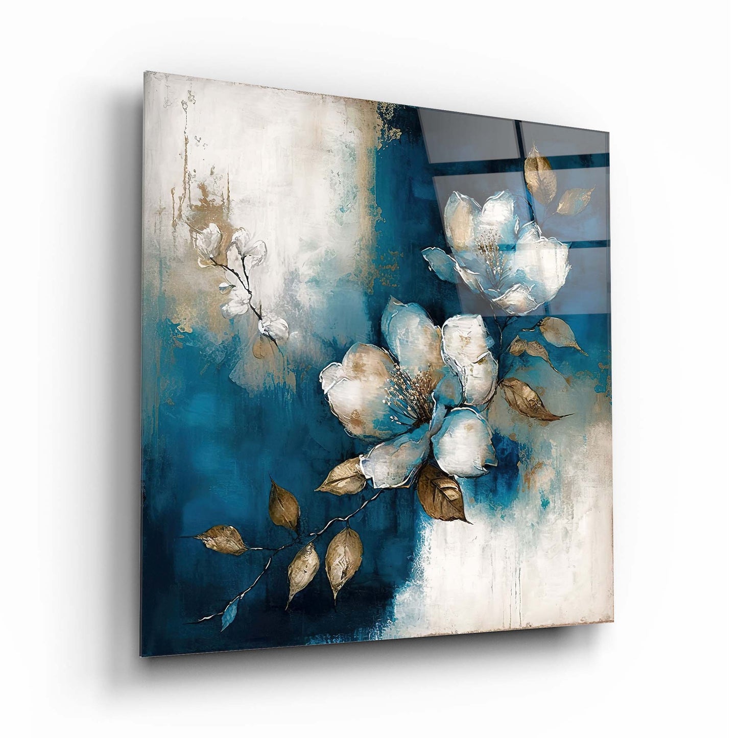 Flower Glass Wall Art 11