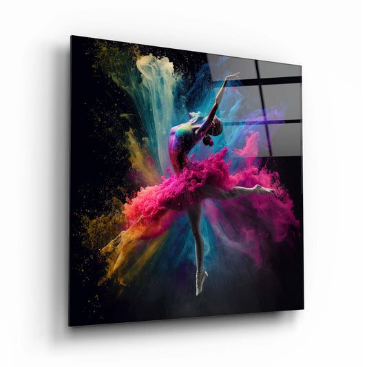 Ballerina Glass Wall Art