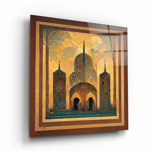 Mosque Glass Wall Art