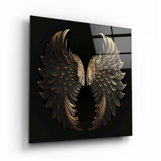 Wing Glass Wall Art