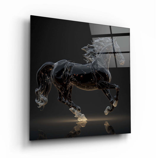 Horse Glass Wall Art