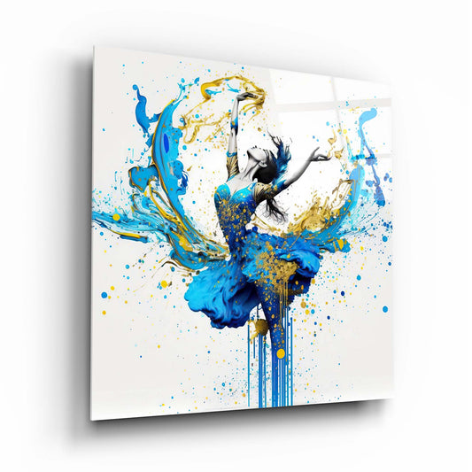 Ballerina Glass Wall Art 3