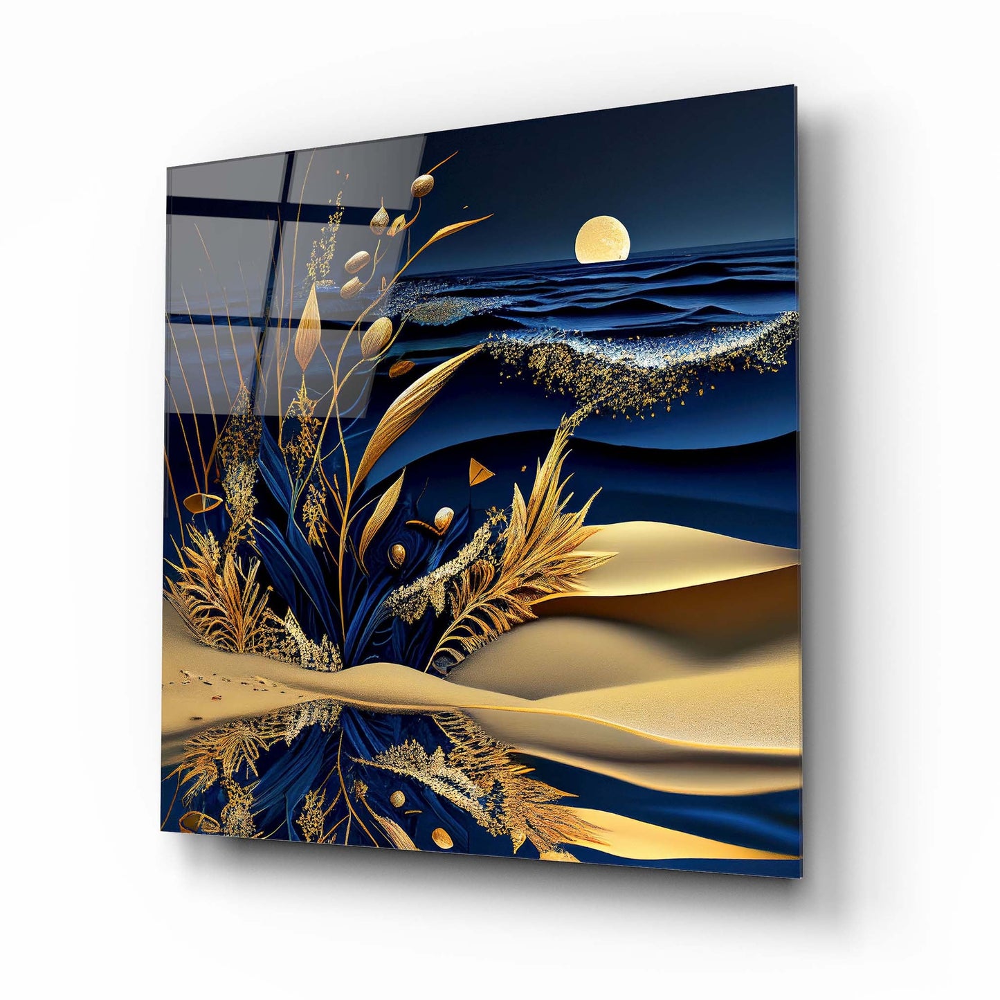 Seascape Glass Wall Art 2