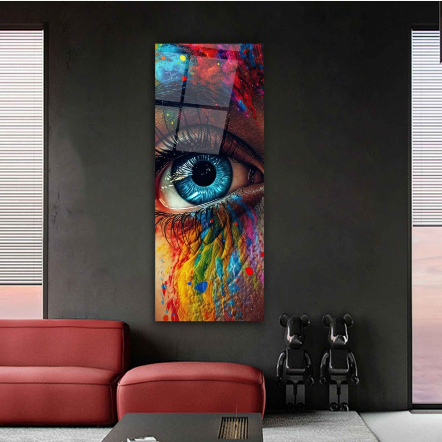 Colourful Eye Glass Wall Art