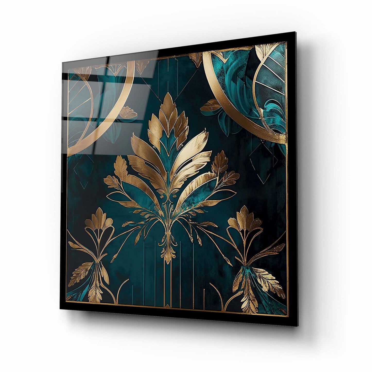 Flower Glass Wall Art 8