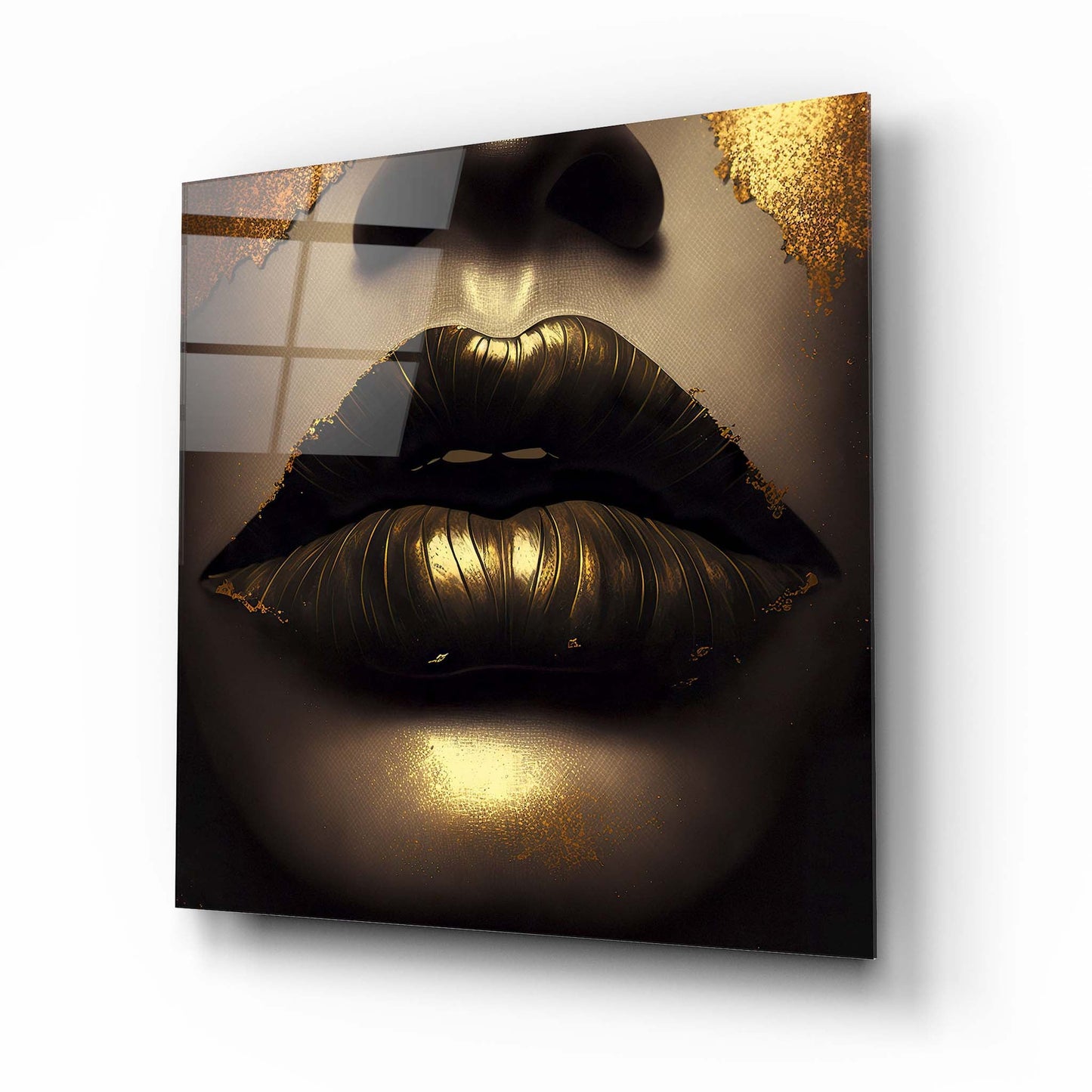 Lip Glass Wall Art