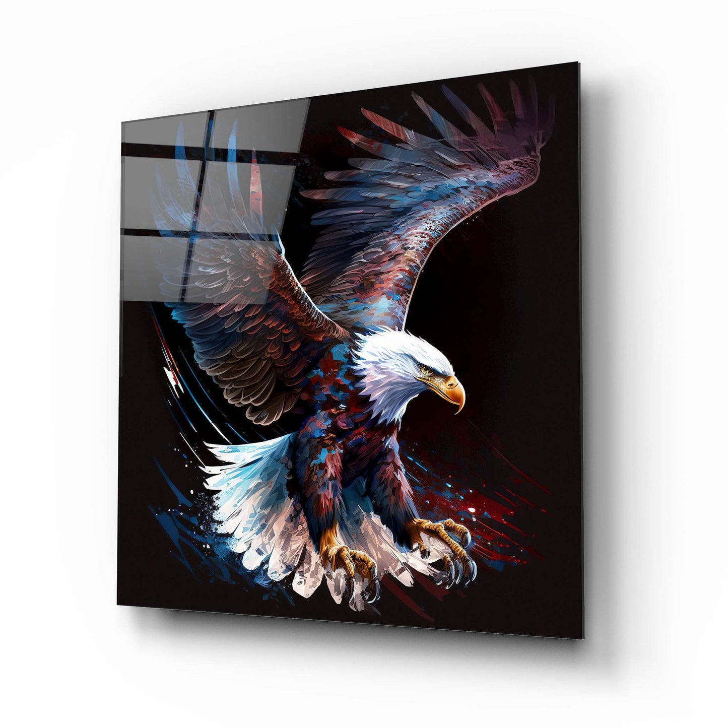 Eagle Glass Wall Art Table 2