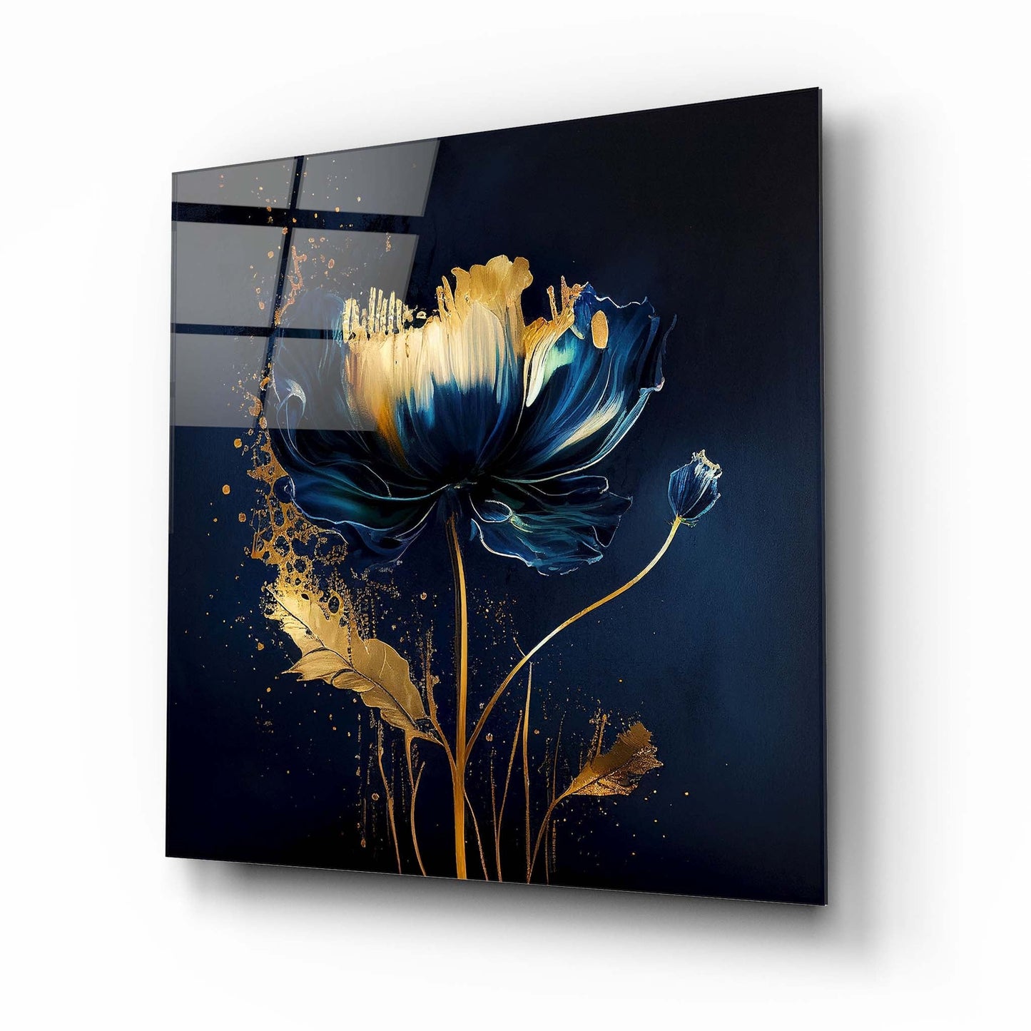 Flower Glass Wall Art 5