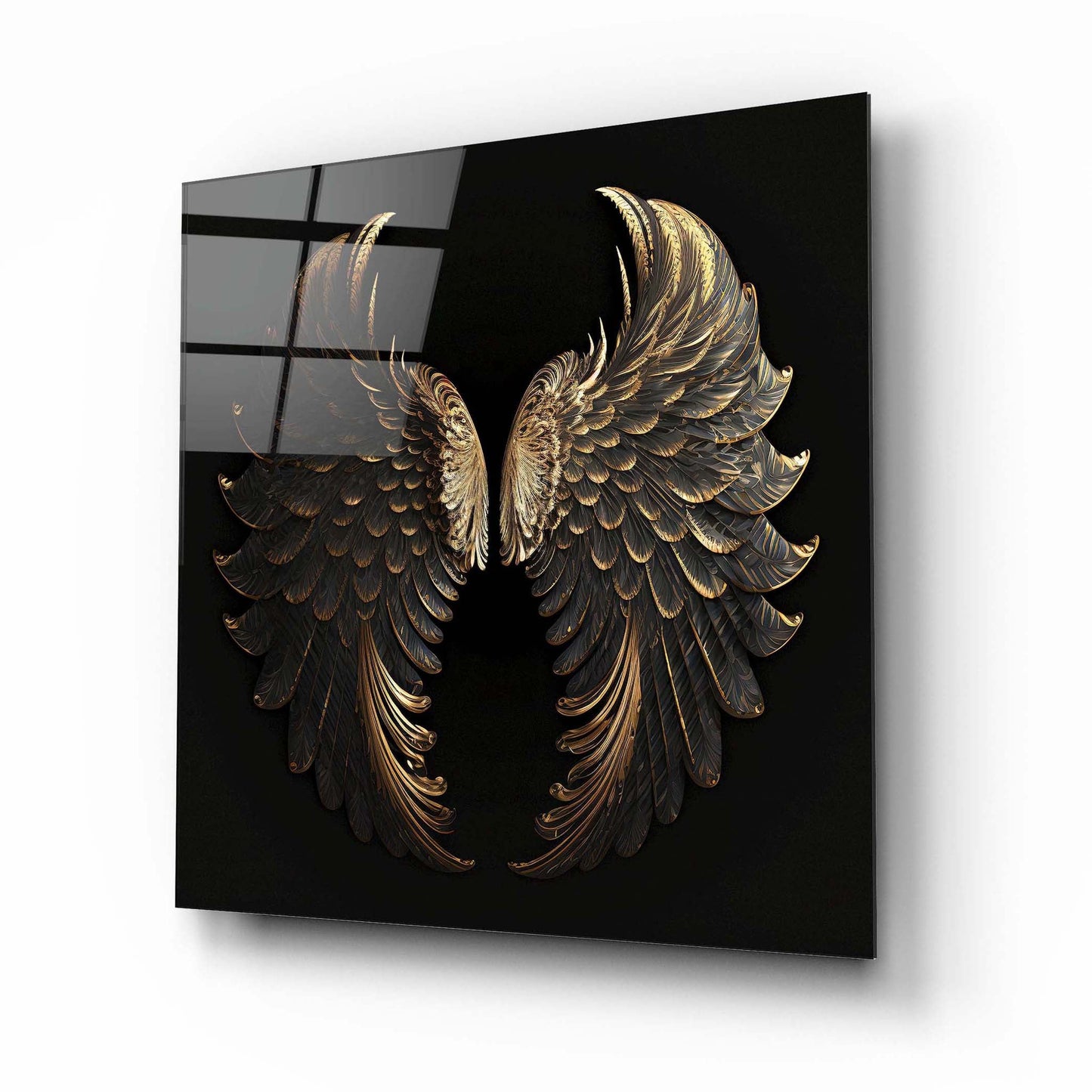 Wing Glass Wall Art