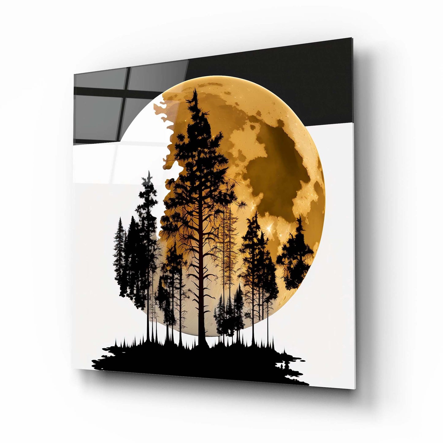 Tree Glass Wall Art