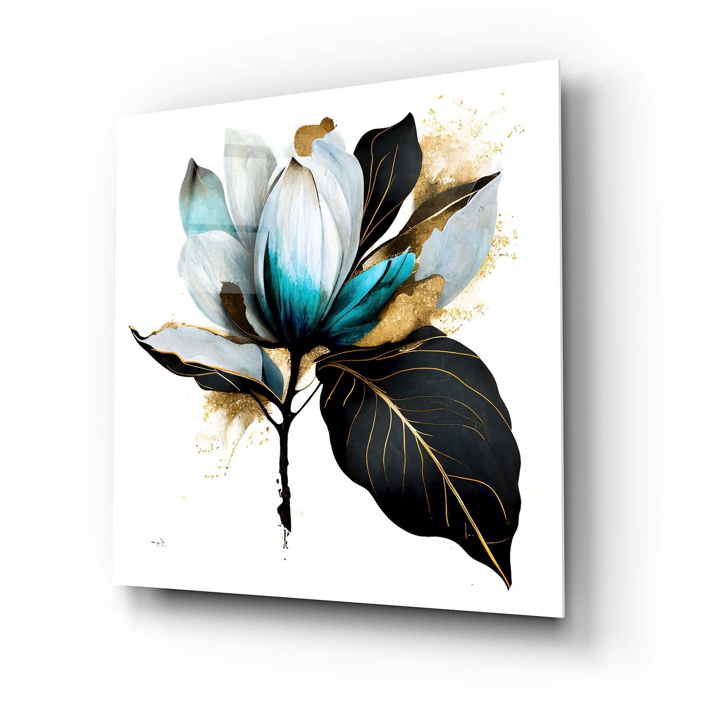 Flower Glass Wall Art 14