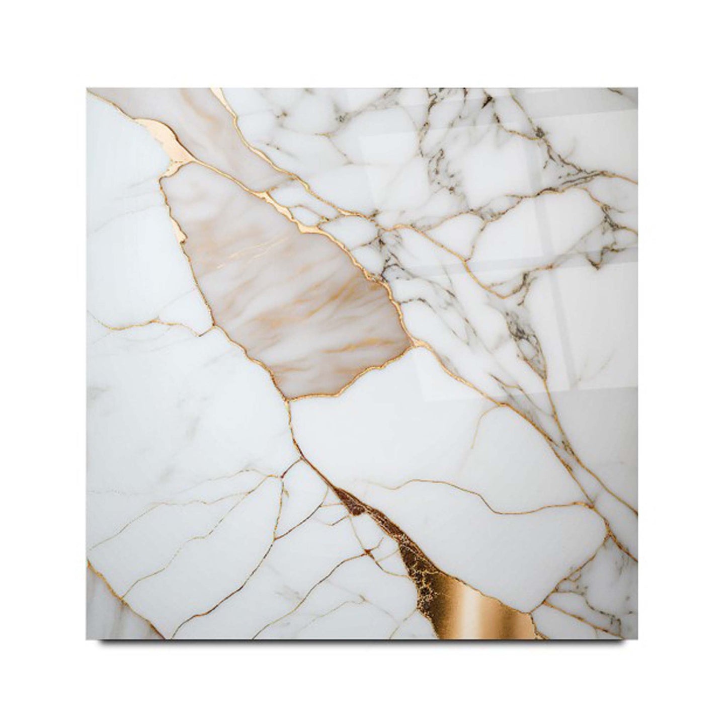 Marble Glass Wall Art