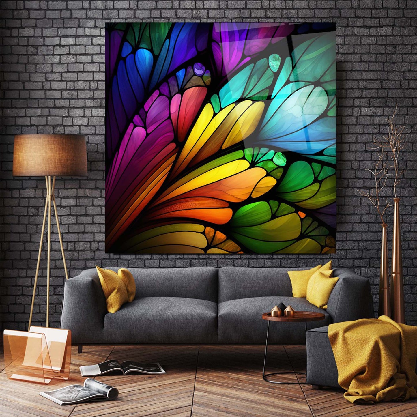 Stained Glass Wall Art CT3090