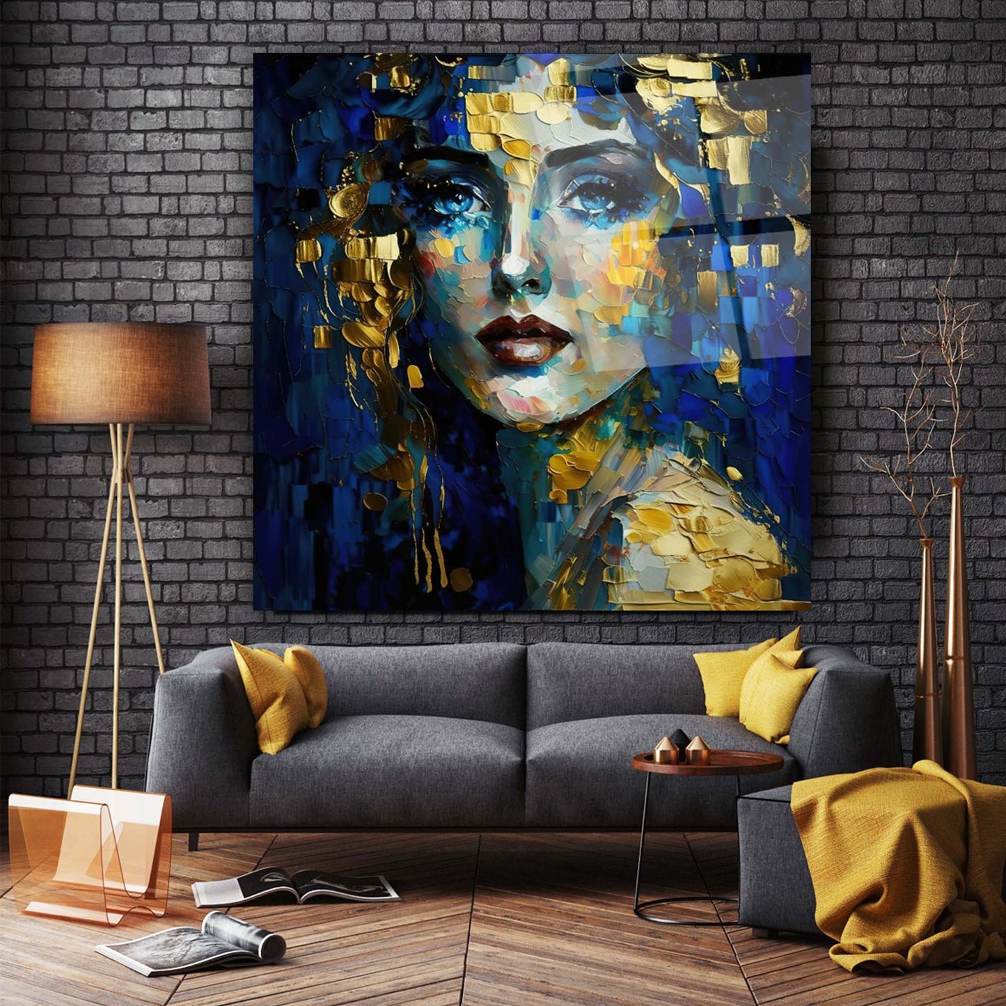 Women's Glass Wall Art 4