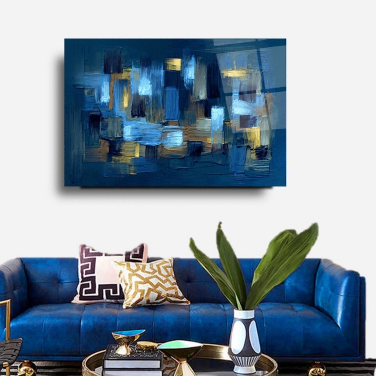 Abstract Glass Painting - Artchi