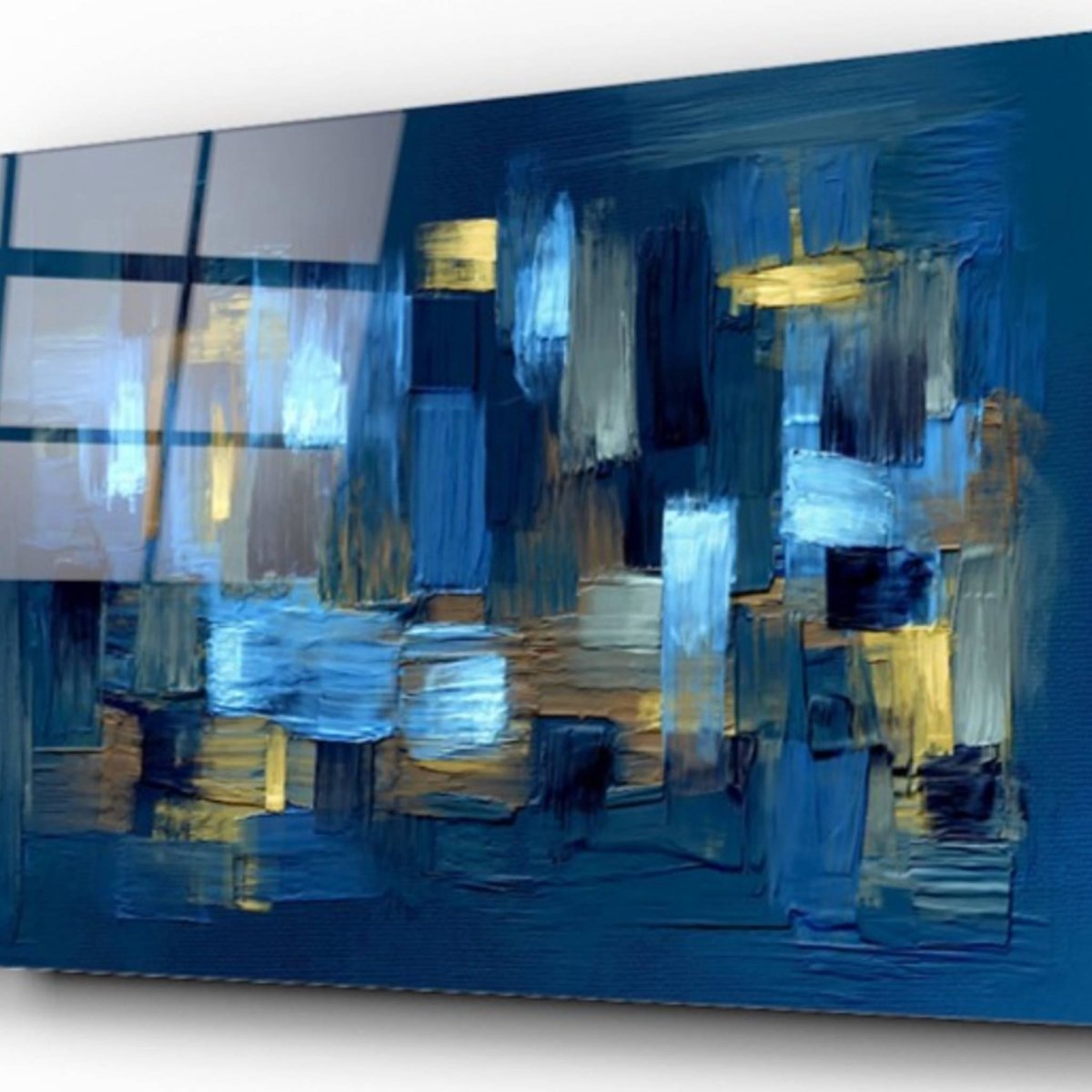 Abstract Glass Painting - Artchi