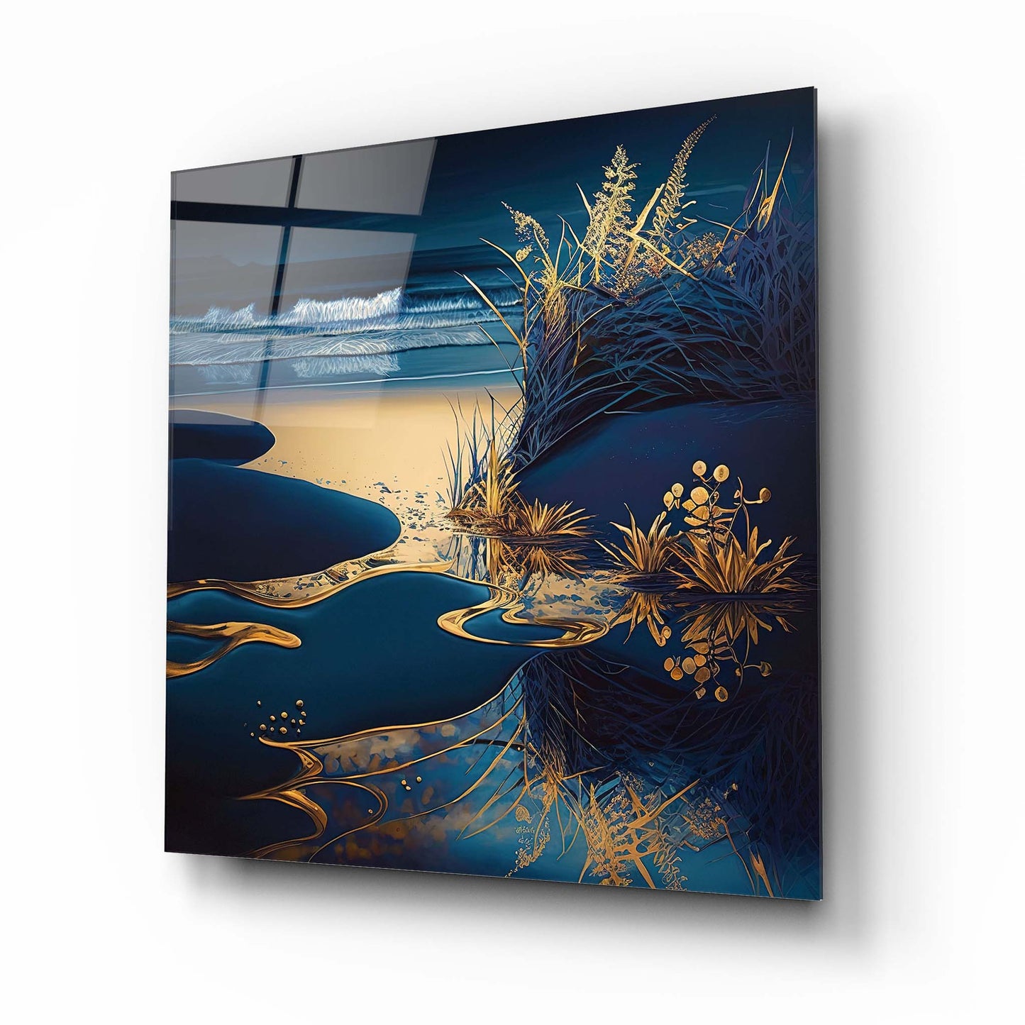 Seascape Glass Wall Art